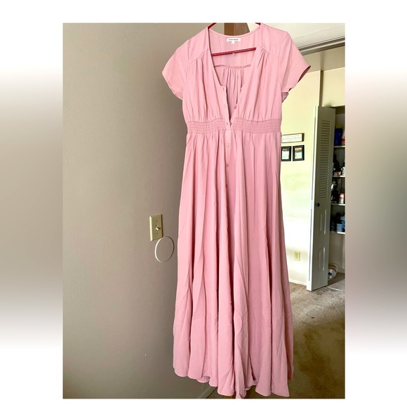 JessaKae Pink Maxi Dress - Picture 1 of 6